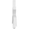 Ekena Millwork Alberta Architectural Grade PVC Gable Bracket, 72"W x 18"H x 2"D x 4"F, 6/12 Pitch GBP072X18X0204ALB00 - alternate 2